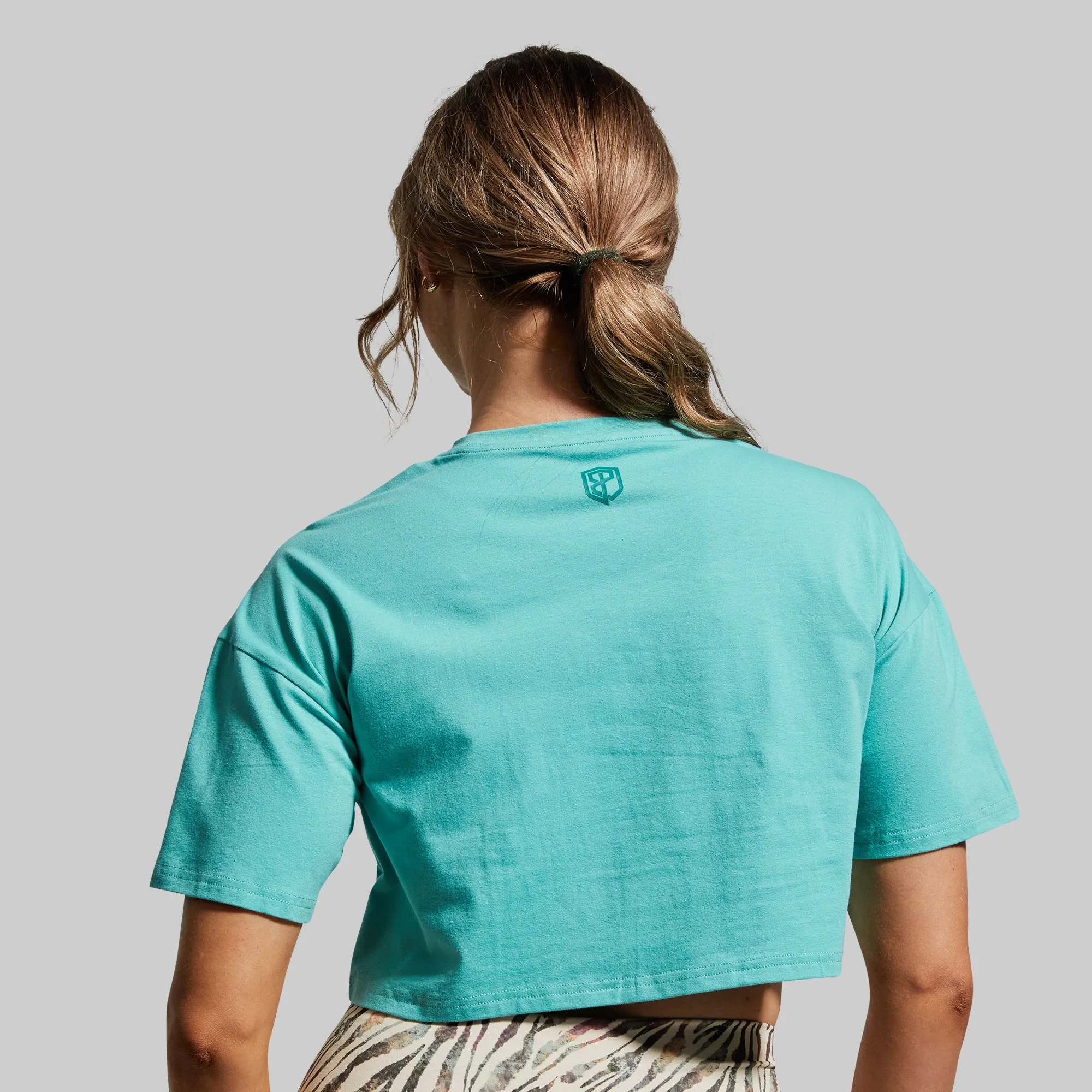 Training Crop Tee 2.0 (Jungle Mist)