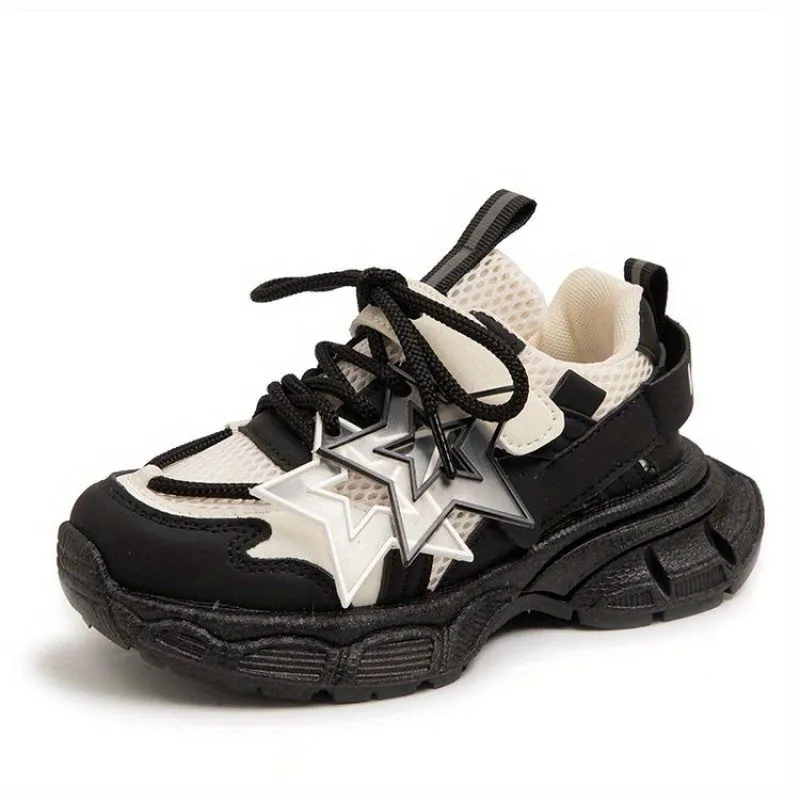 Trendy Sneakers For Girls, Non-slip Running Shoes, FS