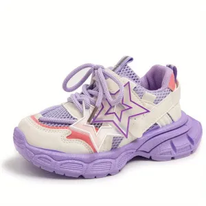Trendy Sneakers For Girls, Non-slip Running Shoes, FS
