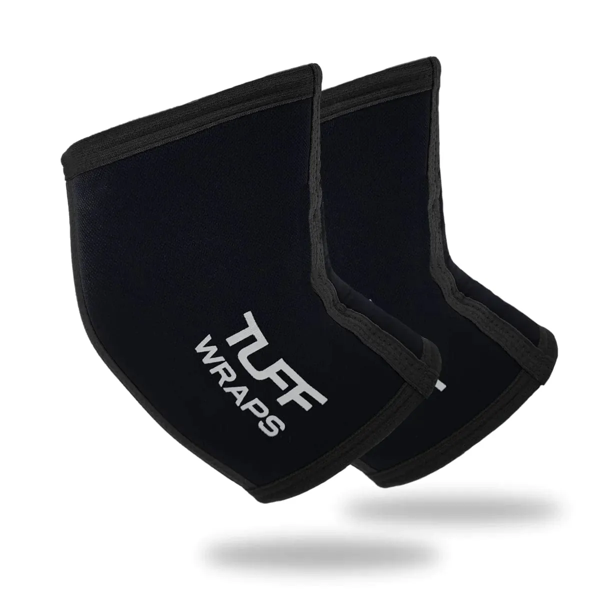 TUFF Power Series 7mm Elbow Sleeves (All Black)