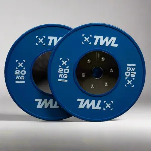 TWL - COMPETITION BUMPER PLATES - PAIR