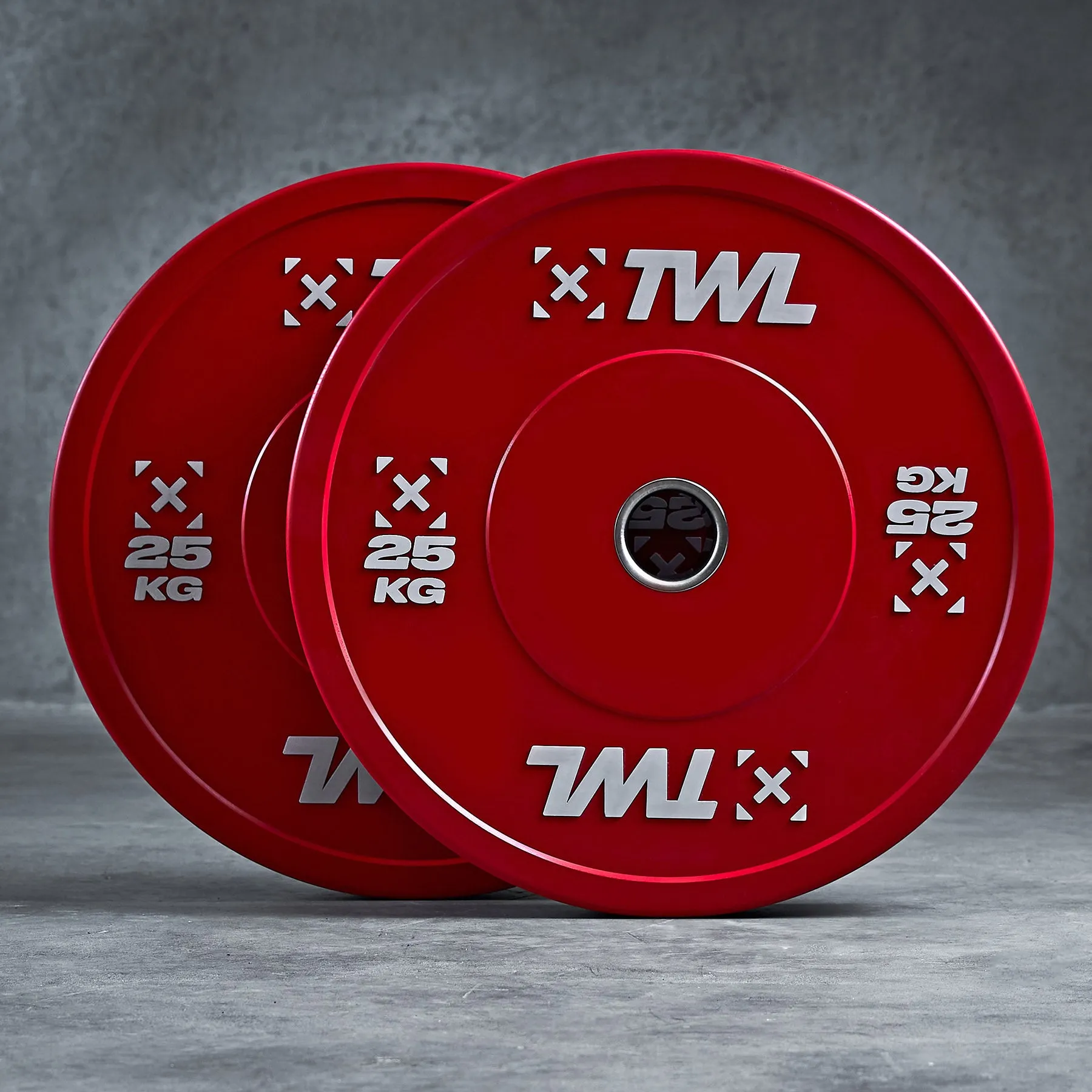 TWL - EVERYDAY BUMPER PLATES - COLOURED - PAIR