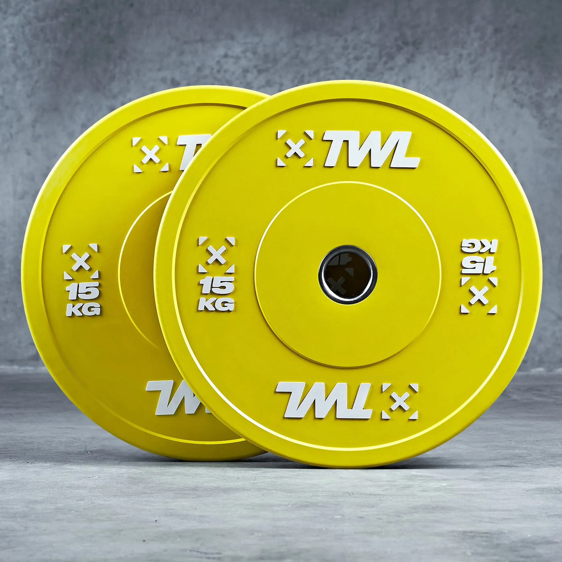 TWL - EVERYDAY BUMPER PLATES - COLOURED - PAIR