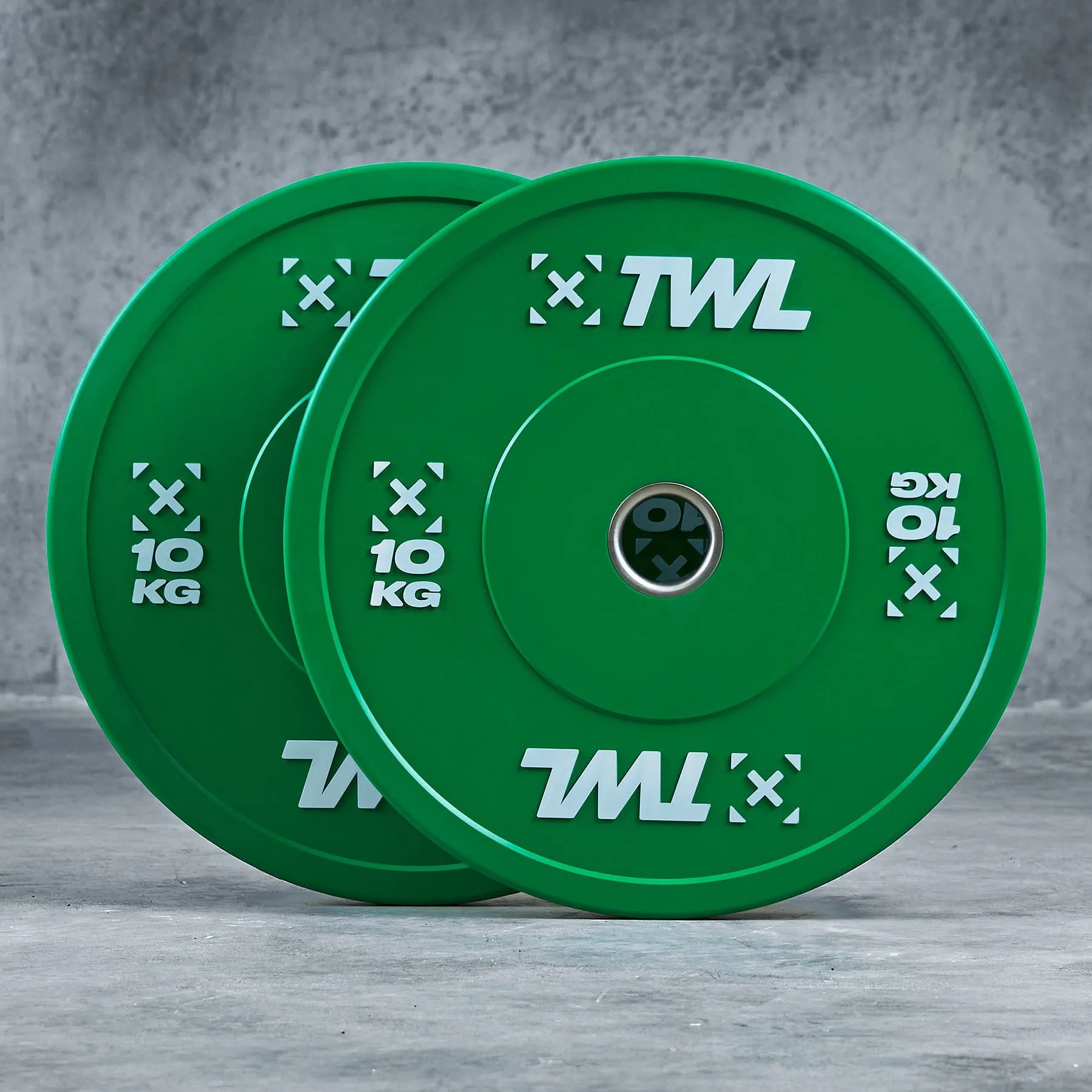 TWL - EVERYDAY BUMPER PLATES - COLOURED - PAIR