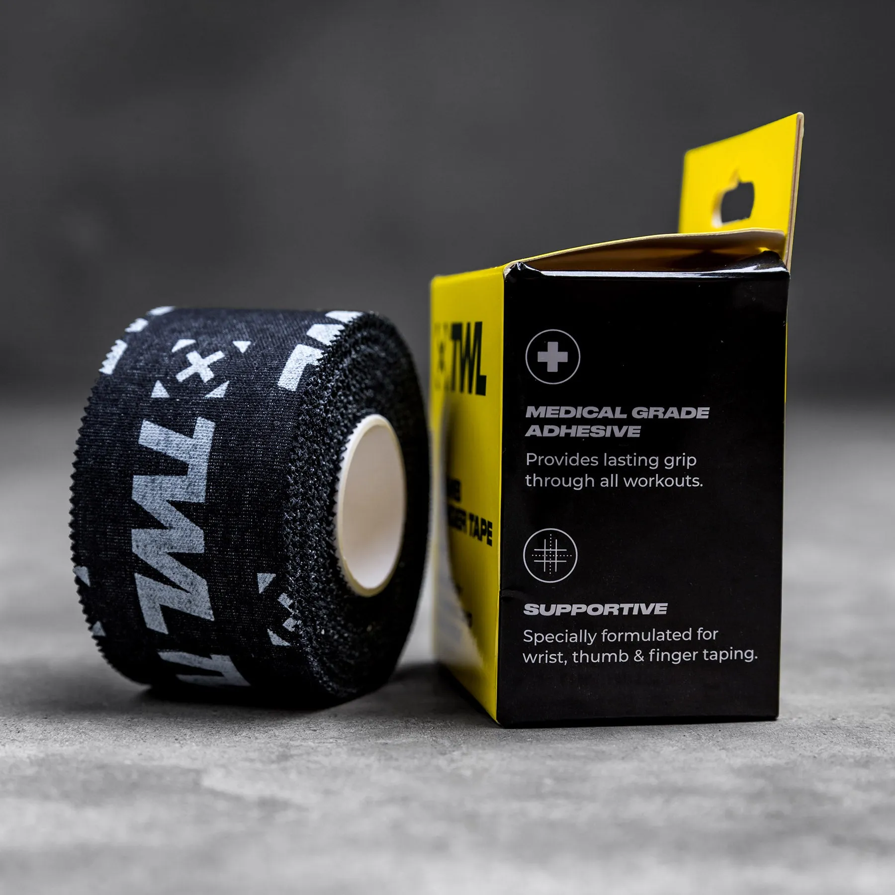 TWL - Lamb Finger/Bar Tape - Extra Sticky - Black/White