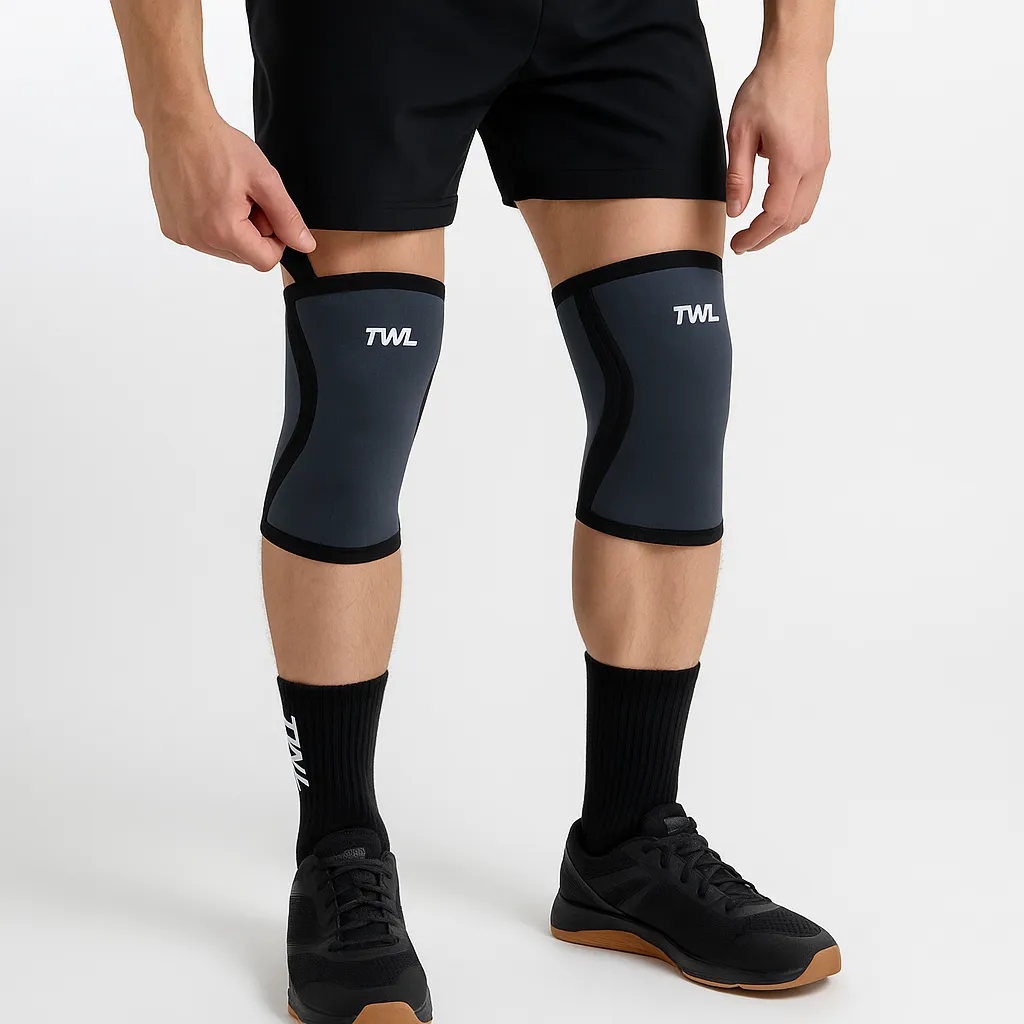 TWL - TEKNIC KNEE SLEEVES - BLACK/WHITE
