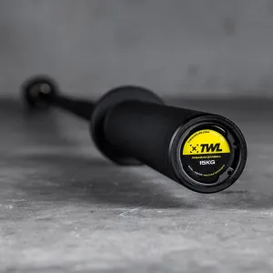 TWL - WOMEN'S PREMIUM 15Kg BARBELL - BLACK