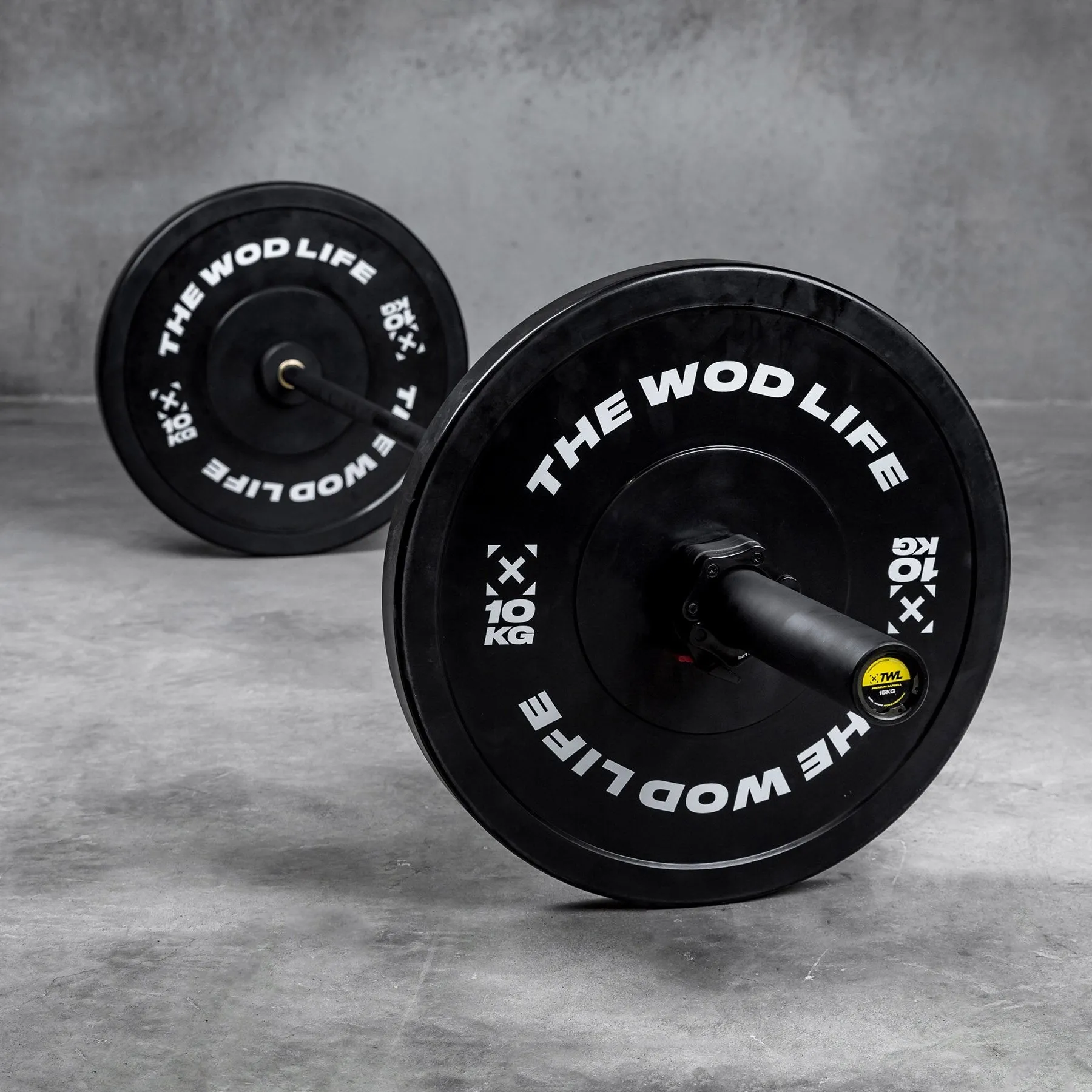 TWL - WOMEN'S PREMIUM 15Kg BARBELL - BLACK
