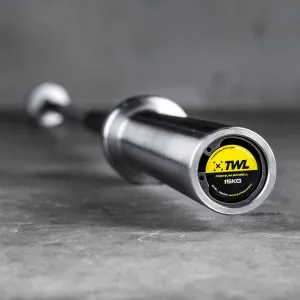 TWL - WOMEN'S PREMIUM 15Kg BARBELL - SILVER