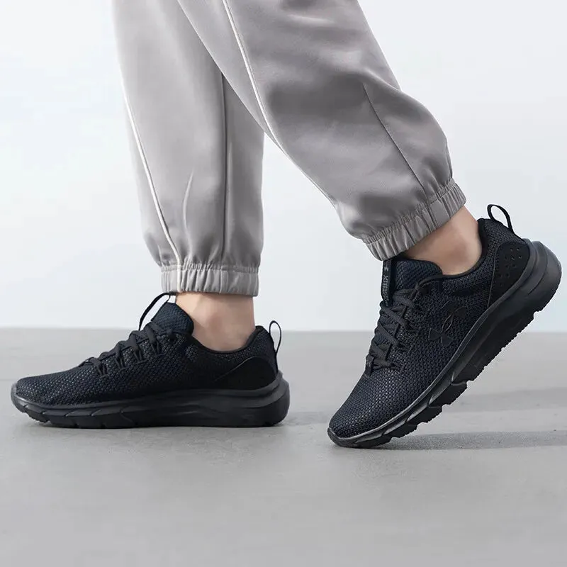 Under Armour men's shoes 2024 fall new sports shoes training fitness casual wear-resistant trend running shoes 3024880-002