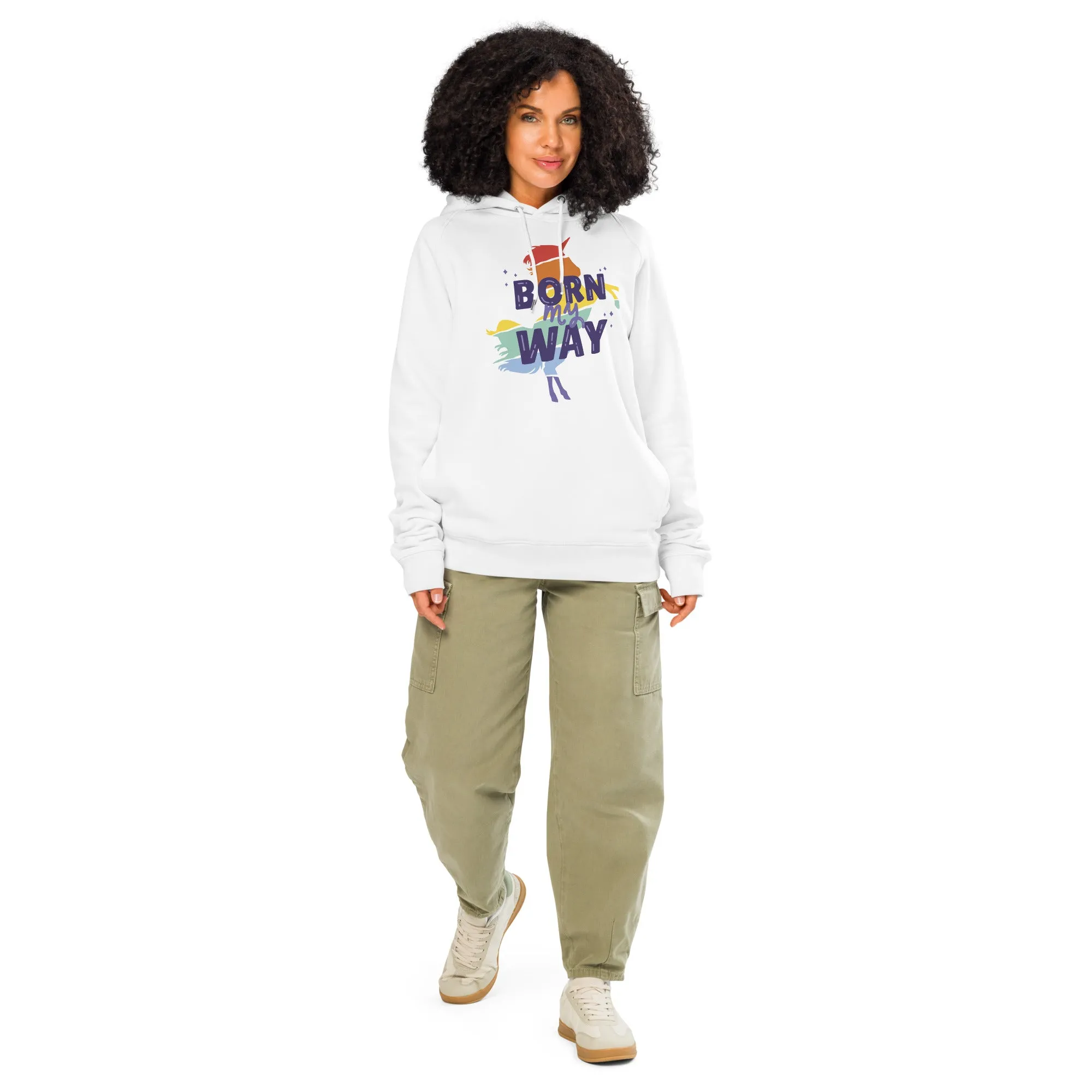 Unisex organic side pocket hoodie #1
