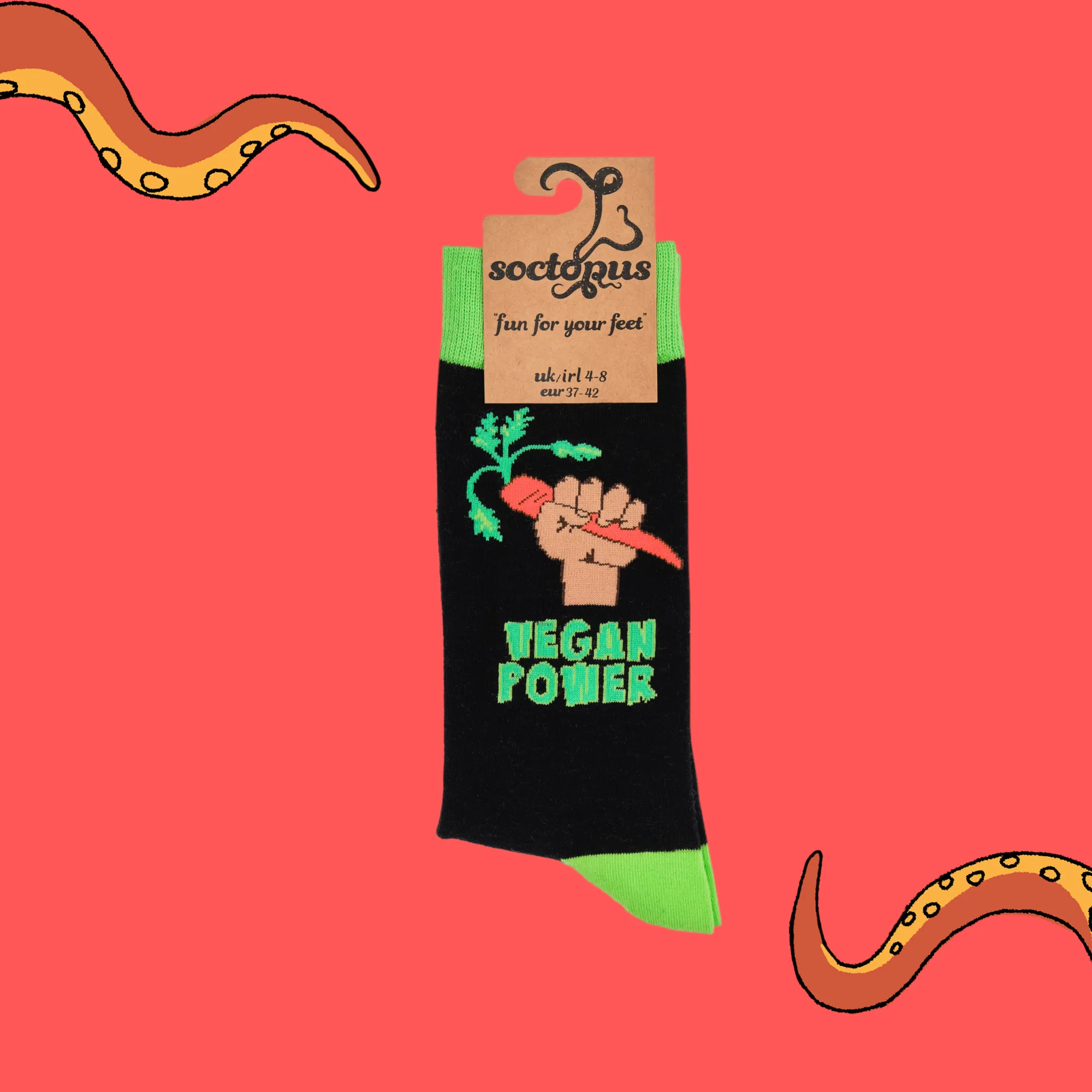Vegan Socks - Vegan Power