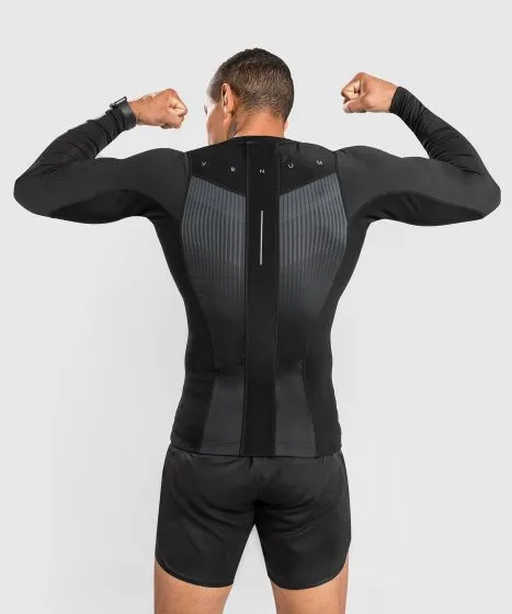 VENUM BIOMECHA RASHGUARD LONG SLEEVES BLACK/GREY