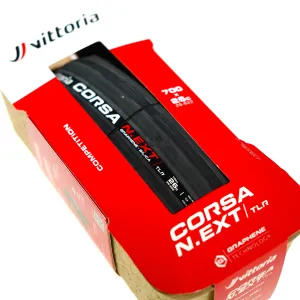 Vittoria Corsa N.EXT 700 x 24C/ 26C /28C TLR Road Tire - Black
