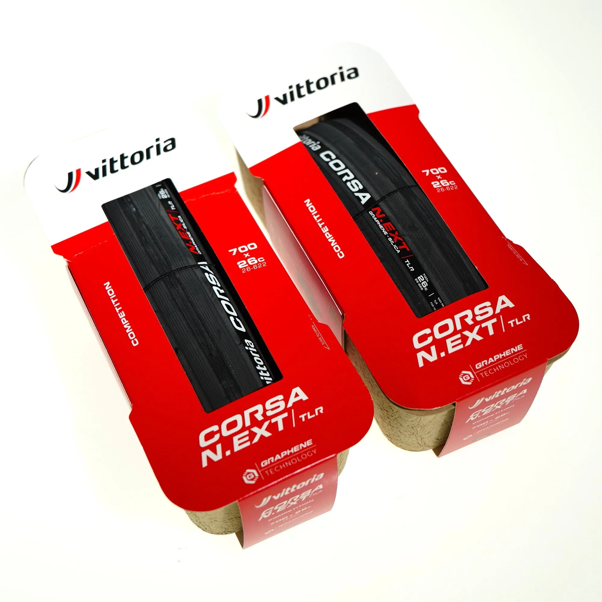 Vittoria Corsa N.EXT 700 x 24C/ 26C /28C TLR Road Tire - Black