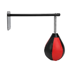 Wall Hanging Boxing Punching Bag Speed Training Stress Relief Kit with Wall Mount Bracket