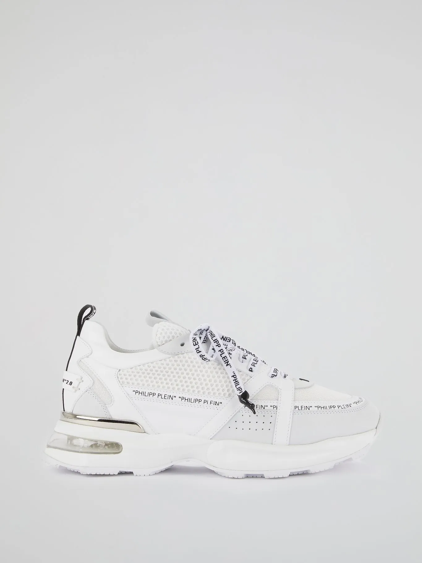 White Logo Trim Trainers