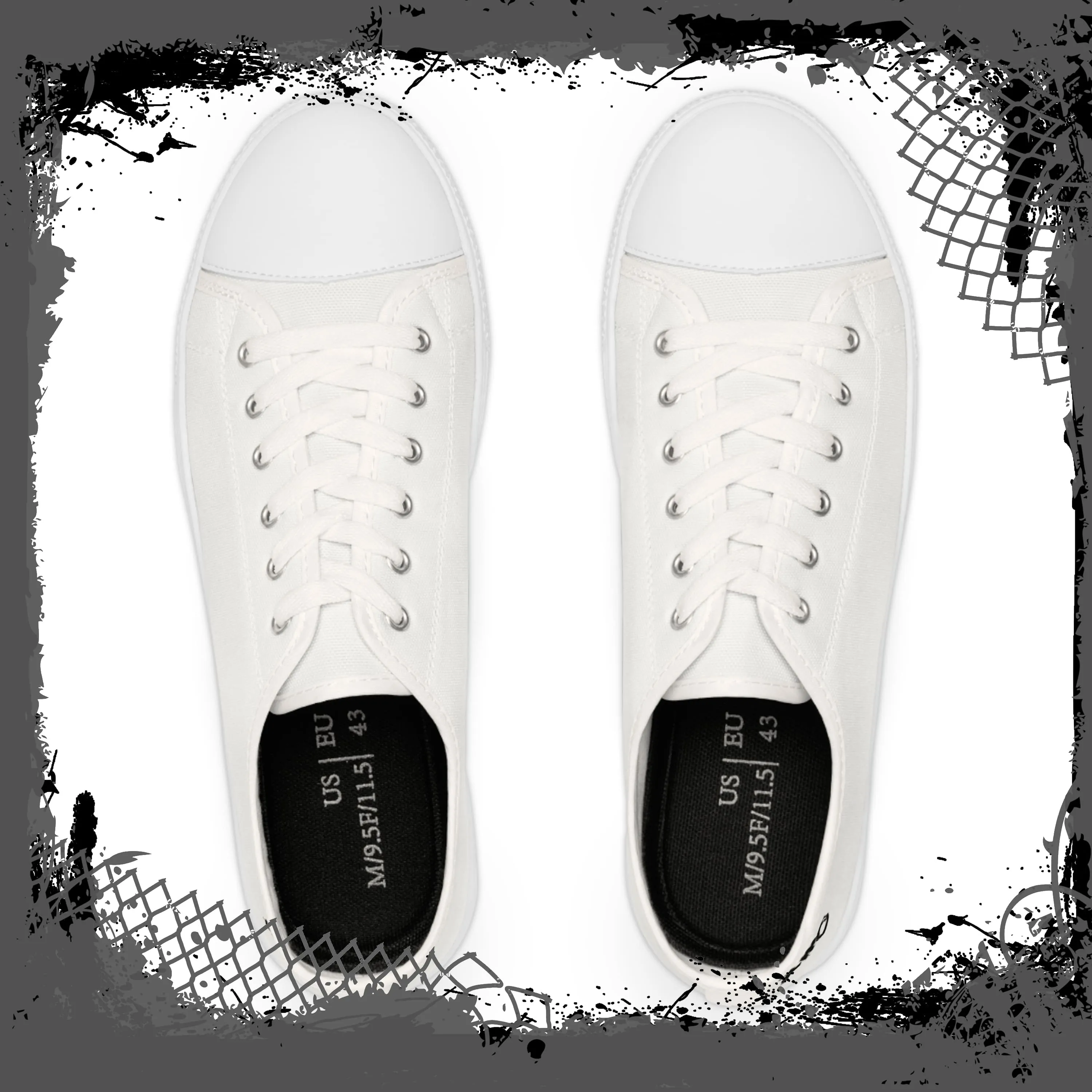 WHT Men's "Class Six" Low Tops