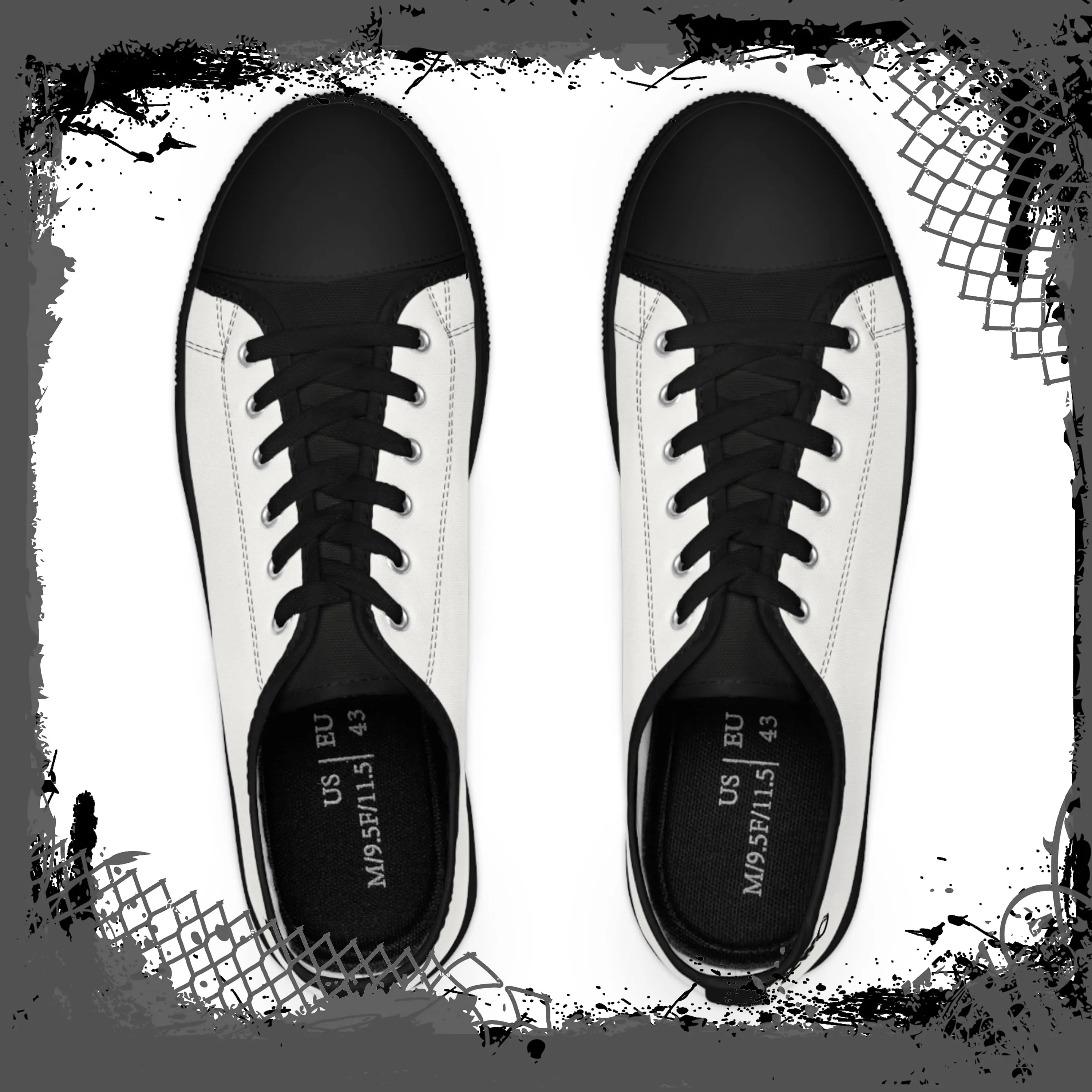 WHT Men's "Class Six" Low Tops