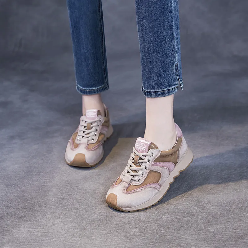 Women Fashion Color Matching Casual Training Sneakers