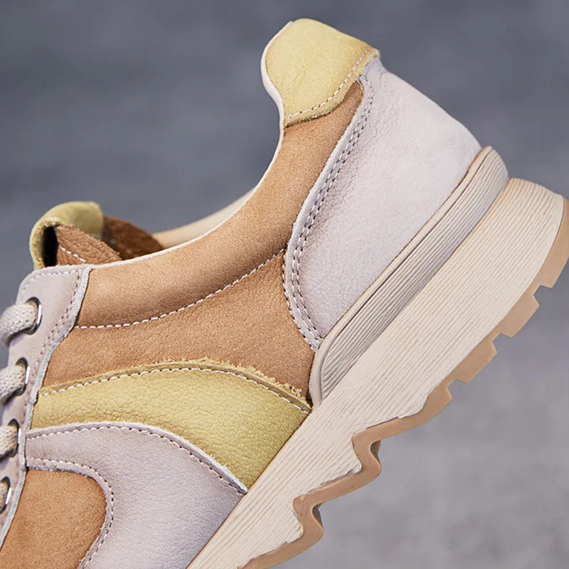 Women Fashion Color Matching Casual Training Sneakers