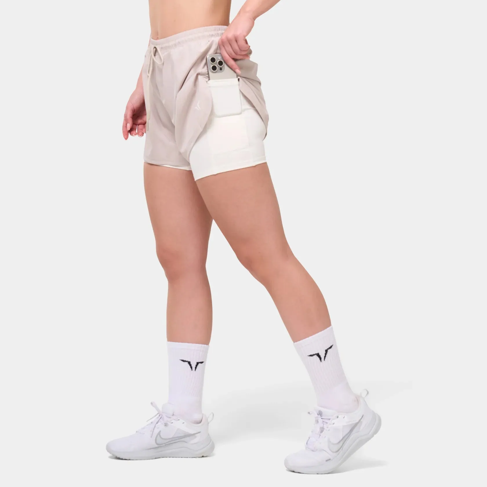 Womens Essential 5 Inch 2 in 1 Shorts