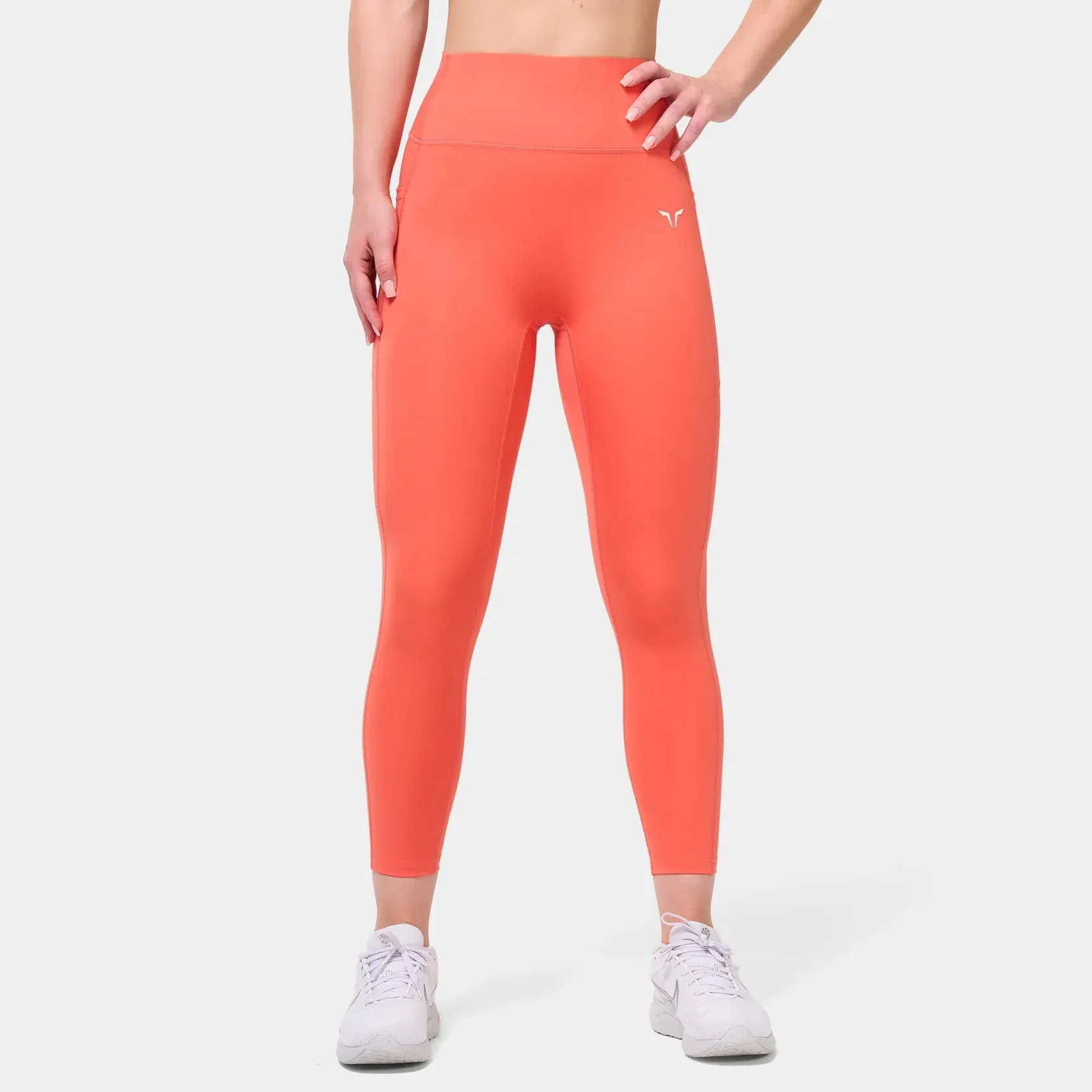 Womens Essential Anti Camel Toe High Waist 7/8 Tight