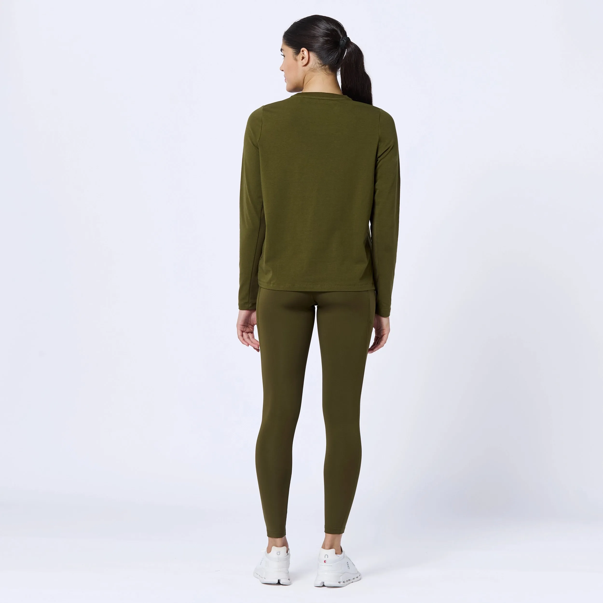 Womens Essential Full Sleeves Tee