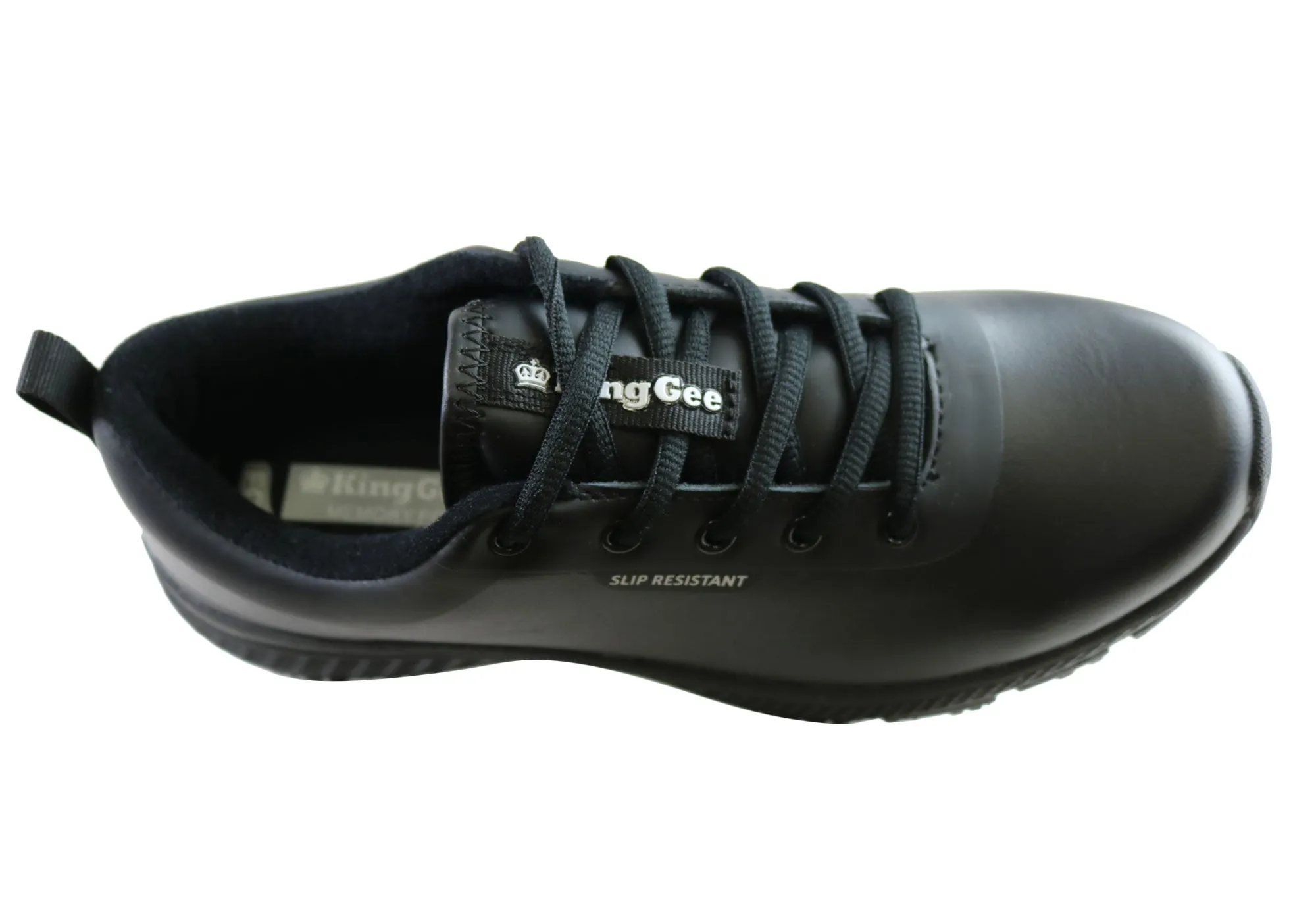 Womens King Gee Superlite Lace Slip Resistant Work Shoes