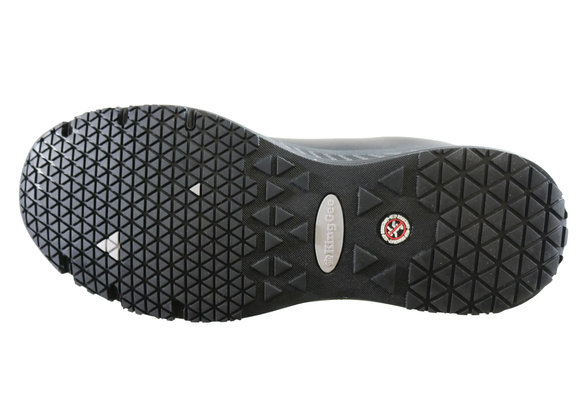 Womens King Gee Superlite Lace Slip Resistant Work Shoes