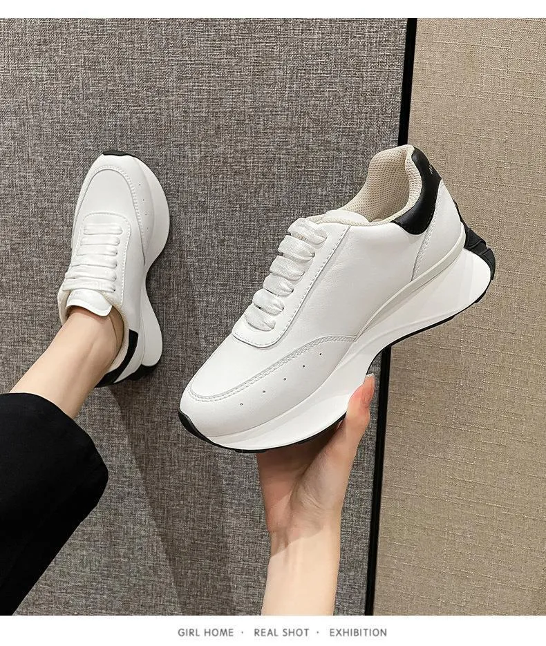 Women's Leather Hiking Sneakers