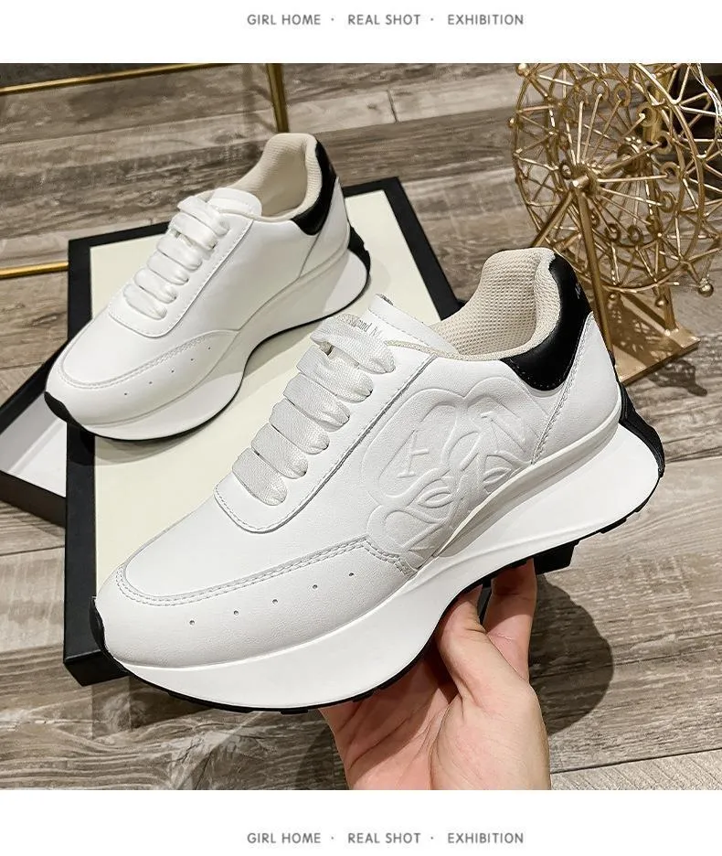 Women's Leather Hiking Sneakers