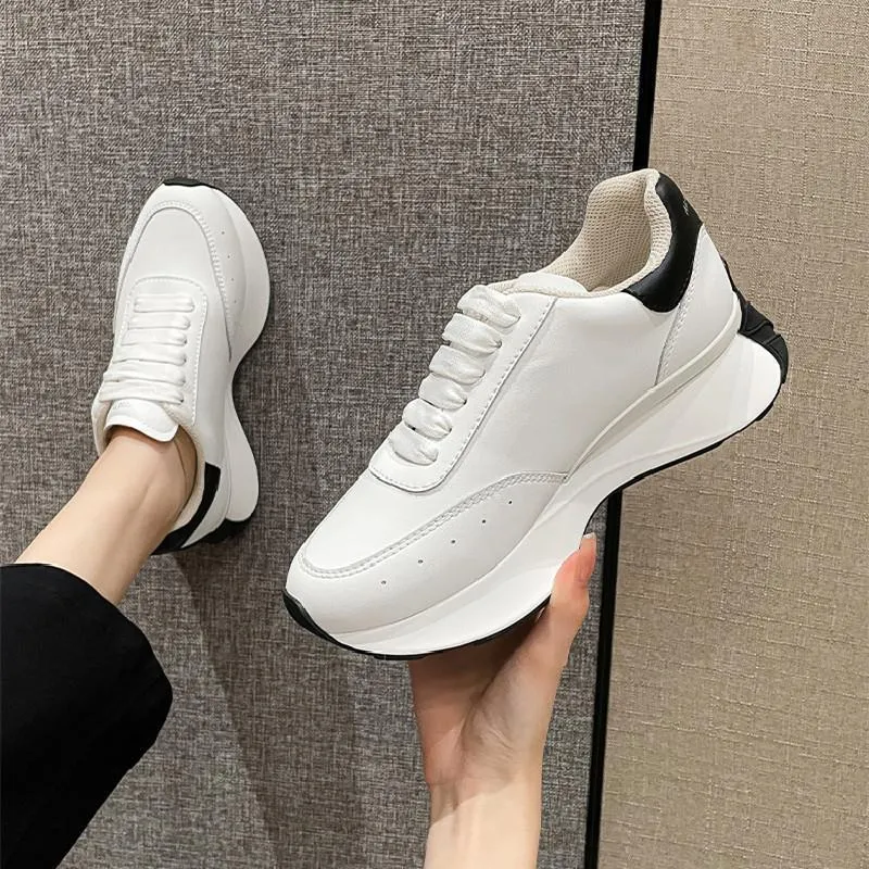 Women's Leather Hiking Sneakers
