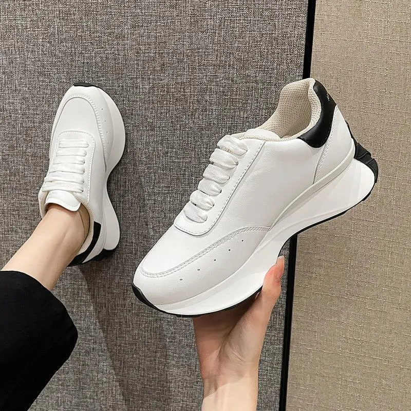 Women's Leather Hiking Sneakers