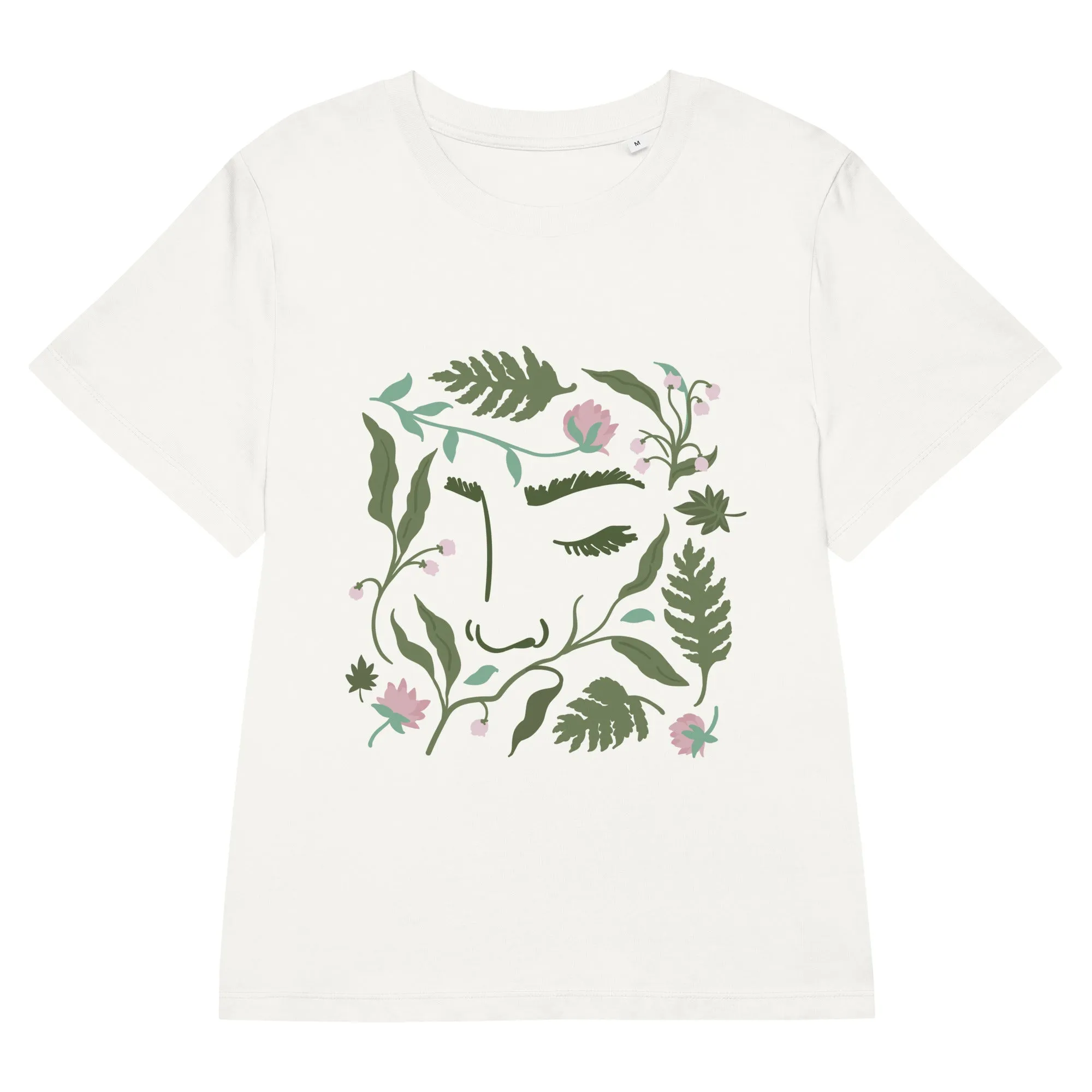 Women’s organic ribbed neck t-shirt #2