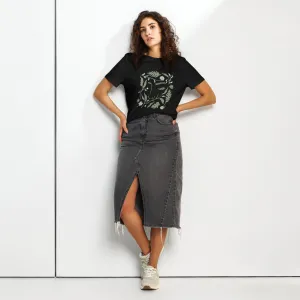 Women’s organic ribbed neck t-shirt #2