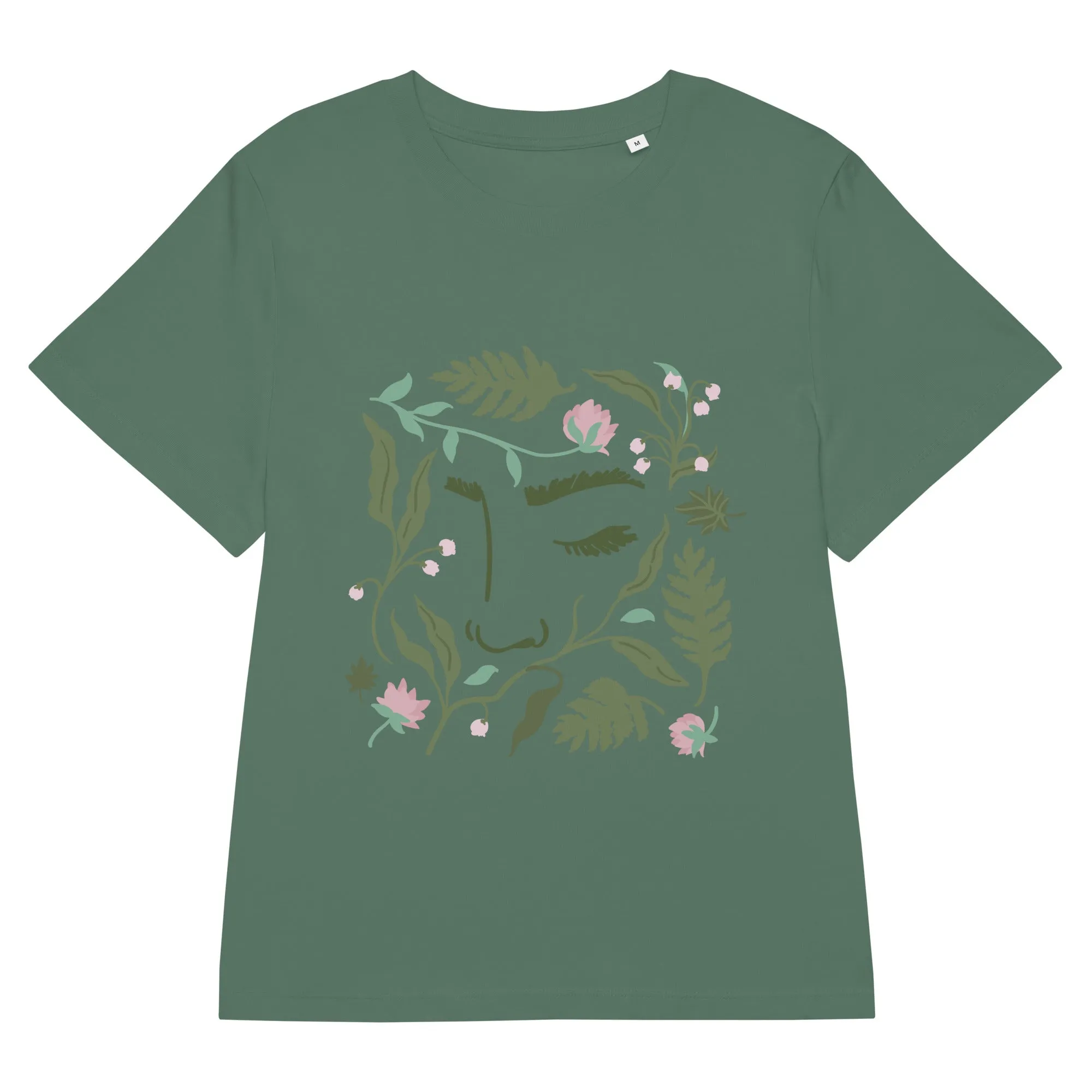 Women’s organic ribbed neck t-shirt #2