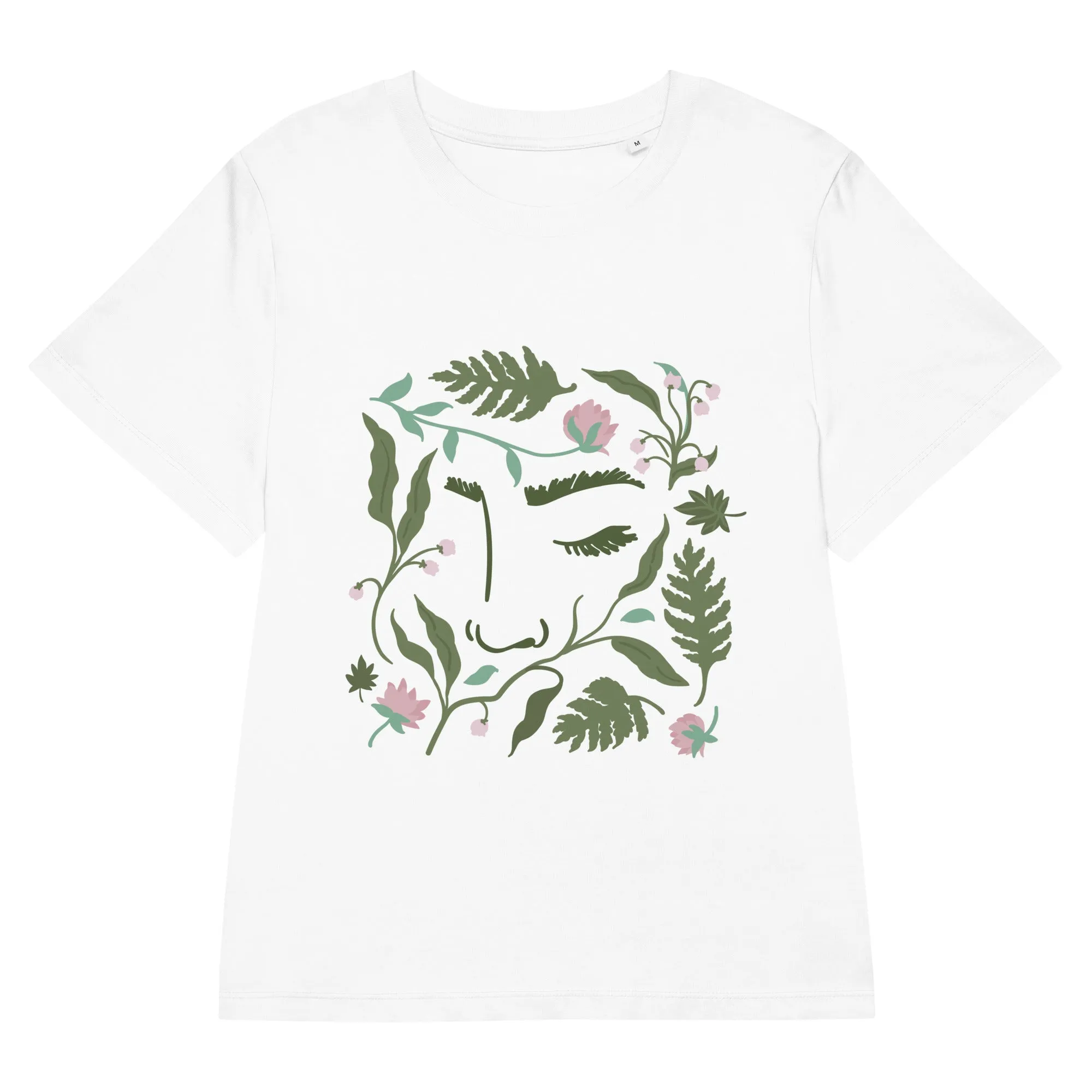 Women’s organic ribbed neck t-shirt #2