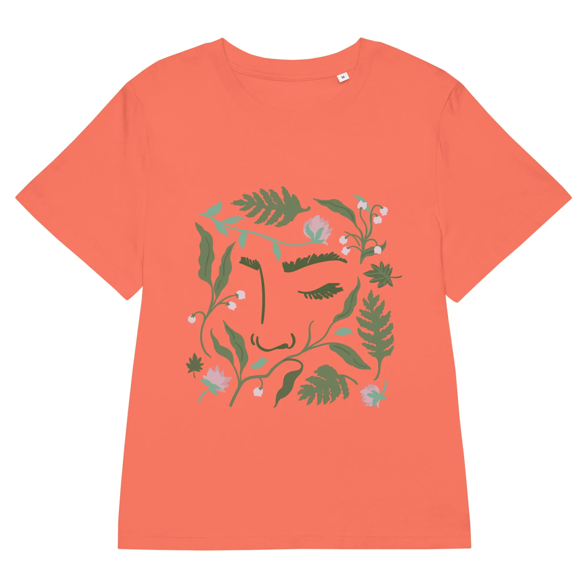 Women’s organic ribbed neck t-shirt #2
