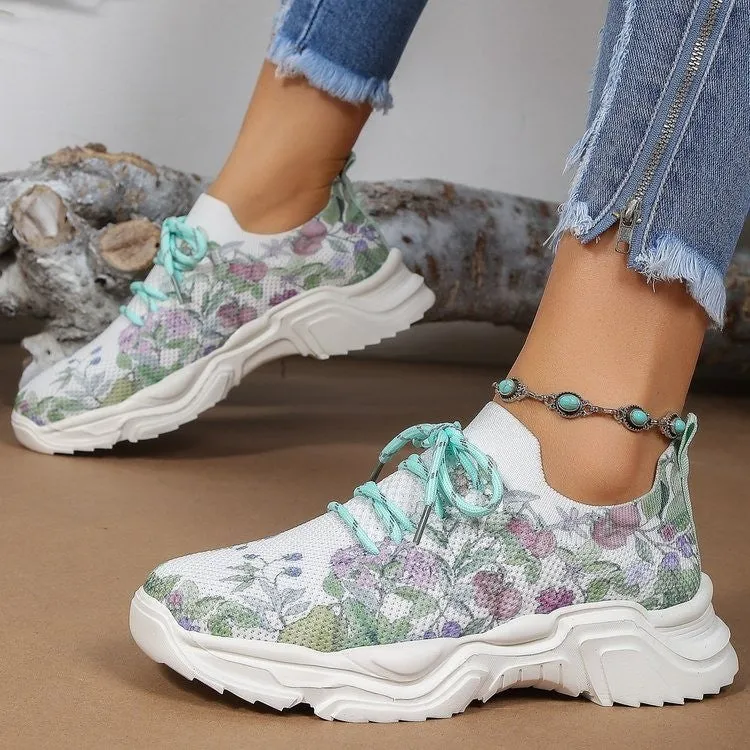 Women's Wedge Hiking Sneakers
