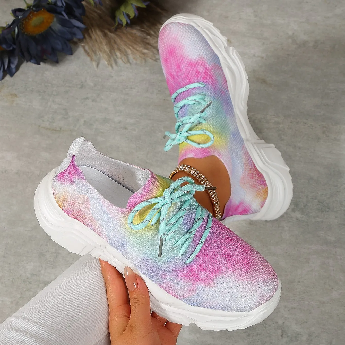 Women's Wedge Hiking Sneakers