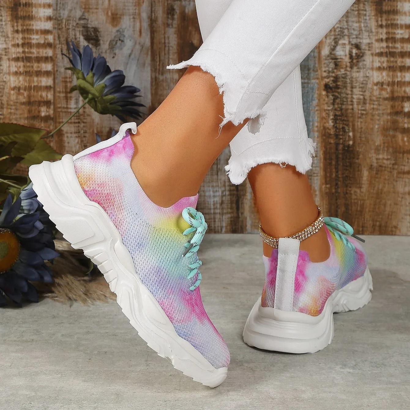 Women's Wedge Hiking Sneakers