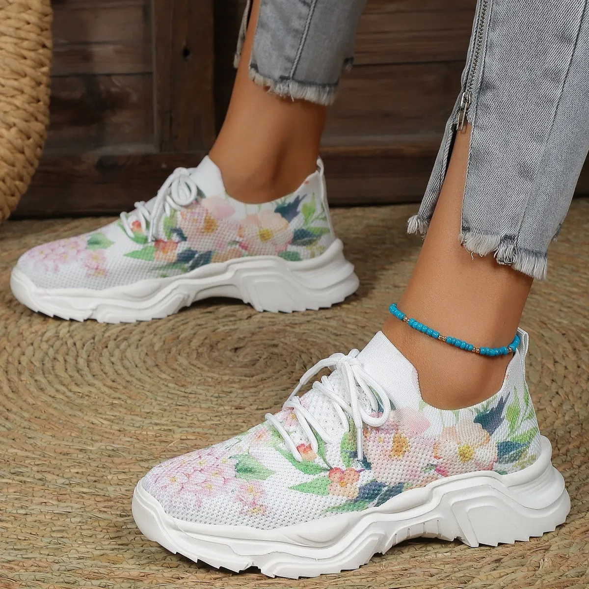 Women's Wedge Hiking Sneakers