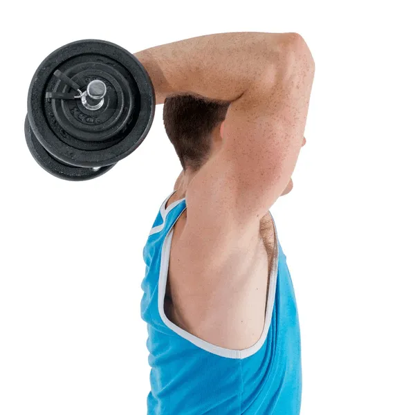 York 1" Solid Tricep Bar