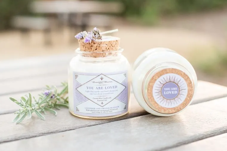 You Are Loved Lavender/Orange Blossom
