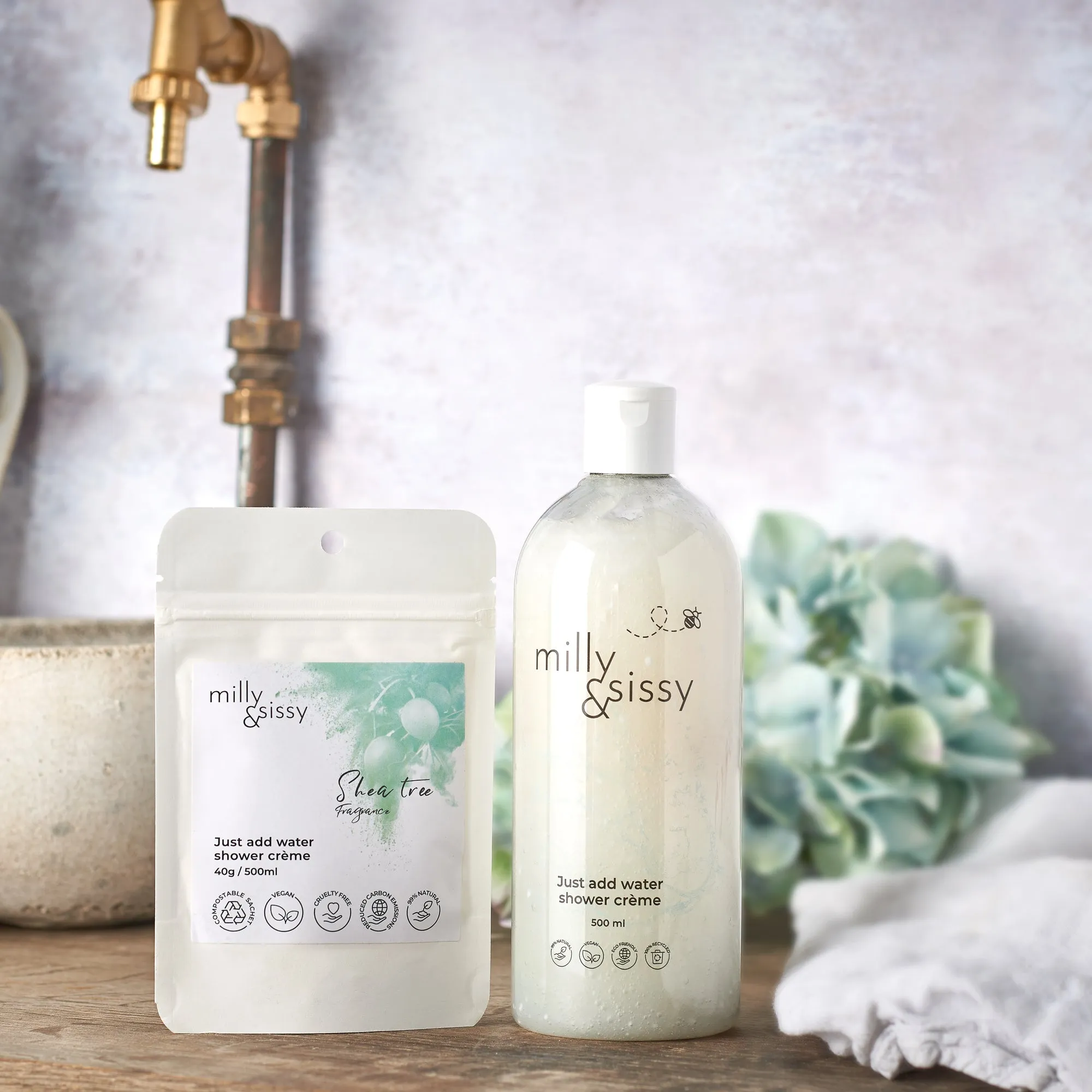 ZERO WASTE Shower crème Shea Tree Refill