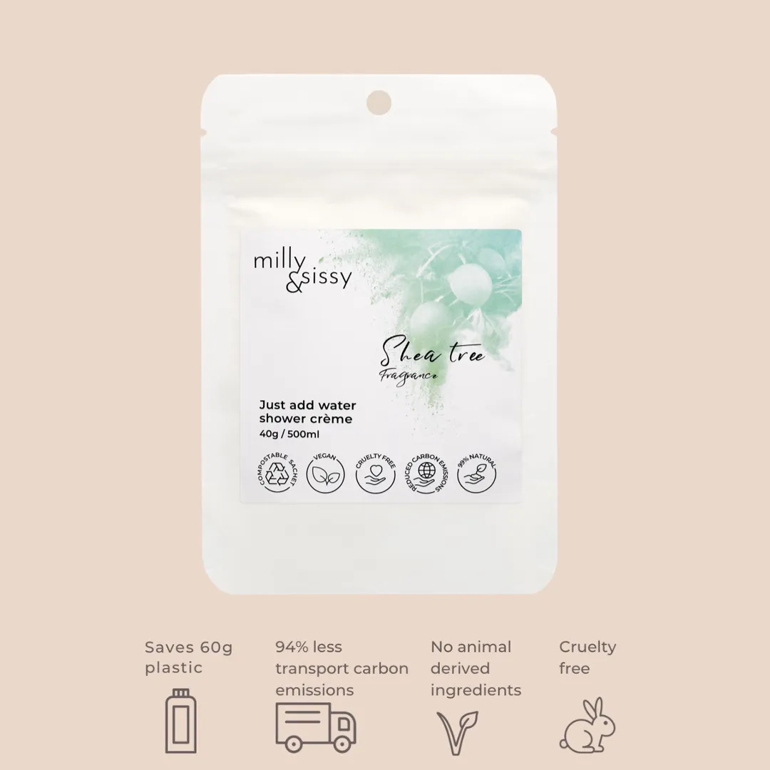 ZERO WASTE Shower crème Shea Tree Refill