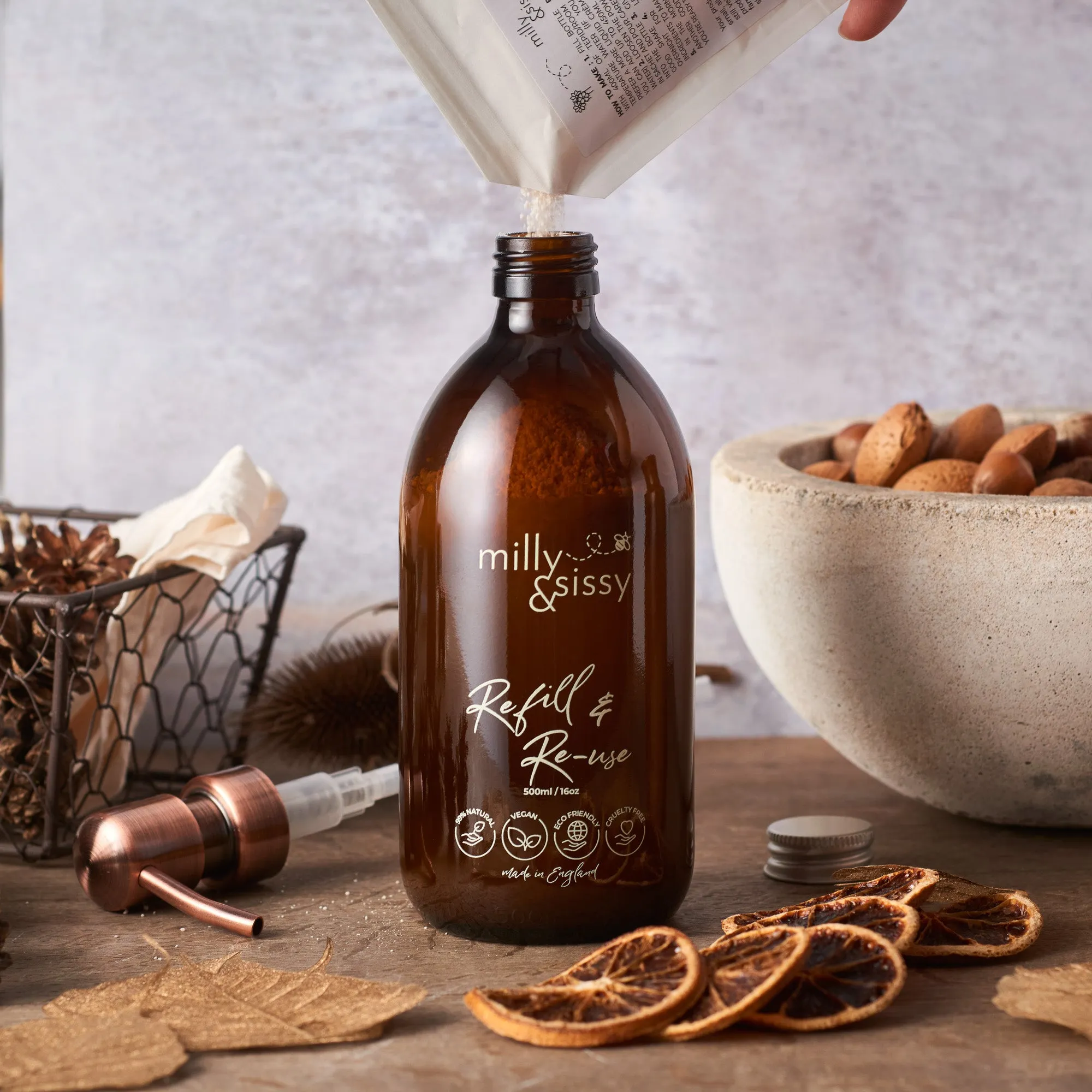 Zero Waste Sweet Cherry Hand Wash Refill